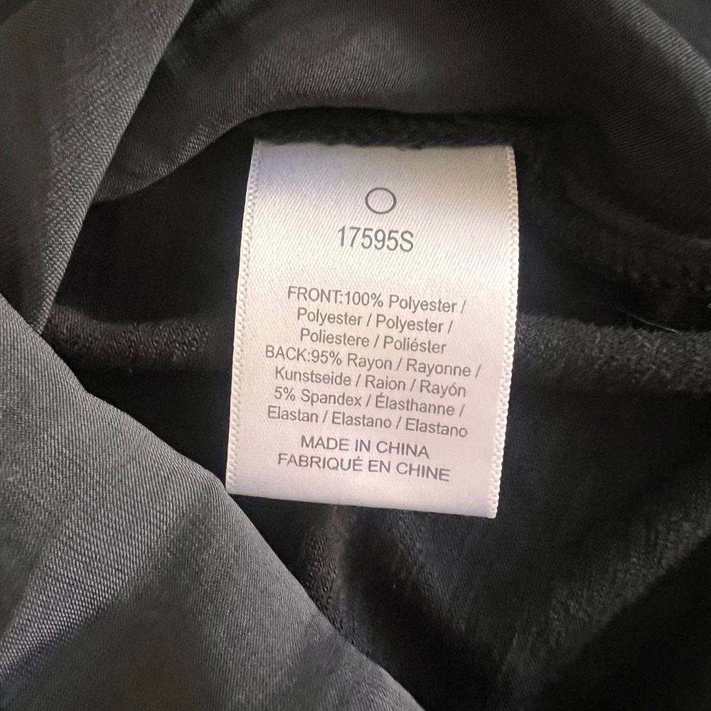 Dolan Anthropologie Black Pleated Blouse — Size M - Picture 6 of 7